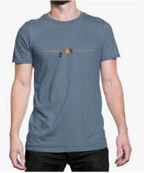 D&B Férfi/Unisex Póló Mini00003 Climbing Indigókék-Méret 2XL (Mini00003 Climbing IndigoBlue 2XL)