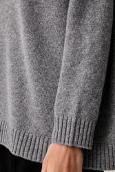 Max Mara пуловер с ниско поло дамски от вълна WKDBORGIA (2625366142600)