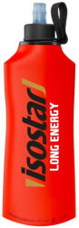 Isostar Soft Flask Long Energy 500 ml összecsukható kulacs piros