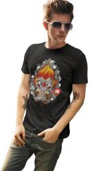 D&B Férfi/Unisex Póló PC00113 Twisted Metal Fekete-Méret M (PC00113TwistedMetalBlackM)