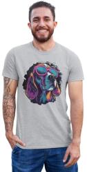 D&B Férfi/Unisex Póló ST00176 Retriever Szürke-Méret M (ST00176RetrieverGrayM)