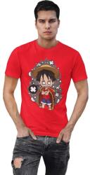 D&B Férfi/Unisex Póló PC00078 One Piece Piros-Méret 2XL (PC00078OnePieceRed2XL)