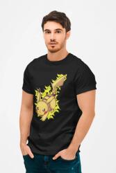 D&B Férfi/Unisex Póló MO00042 Pokemon Fekete-Méret 2XL (MO00042 Pokemon Black-Size2XL)