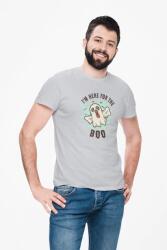 D&B Unisex Póló ST00251 Halloween Szürke-Méret S (ST00251HalloweenGrayS)