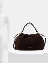 Gianni Chiarini шопинг чанта дамска от велур MORGANA (BS.12260.CM.PL)