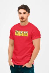 D&B Férfi/Unisex Póló MO00032 Minions Piros-Méret 2XL (MO00032 Minions Red-Size2XL)