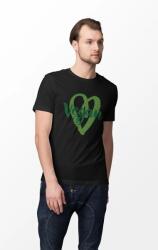 D&B Férfi/Unisex Póló ST00110 Vegan Fekete-Méret XL (ST00110VeganFeketeXL)