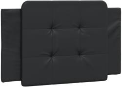 vidaXL fekete műbőr fejtámla párna 90 cm 0.75 kg (374836)