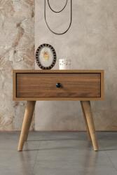  Hanah Home Nightstand Walnut Vita 5105