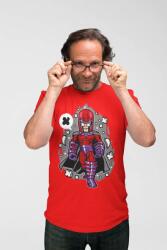 D&B Férfi/Unisex Póló PC00065 Magneto Piros-Méret S (PC00065MagnetoRedS)