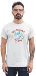 D&B Férfi/Unisex Póló ST00199 Gamer Fehér-Méret XL (ST00199GamerWhiteXL)