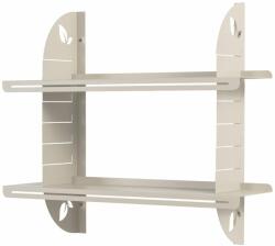  Hanah Home Dekoratív Fém Fali Polc Puha Bézs Vlnt126Kr
