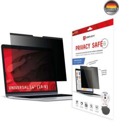 Displex Fólia, Univerzális Laptophoz 14", 16: 9 - Displex Laptop Privacy Safe - Fekete (KF2324421)