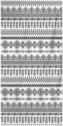  L' essential Maison Beach Towel Black White BT2023008