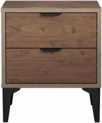  Hanah Home Nightstand Atlas Pine Arden - Atlas Pine