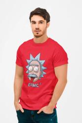 D&B Férfi/Unisex Póló MO00054 RickAndMorty Piros-Méret M (MO00054 RickAndMorty Red-SizeM)
