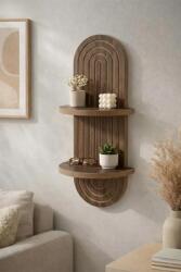  Hanah Home Wall Shelf Wenge Artmtkwll2 - Wenge (8684284244491)