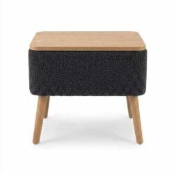  Hanah Home Nightstand Anthracite Nivo - Anthracite