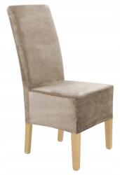 HomeDesign Székhuzat, Kárpit, Bársony, Cappuccino, Elasztikus, Kosz elleni védelem (21RD)