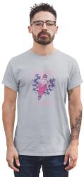 D&B Férfi/Unisex Póló ST00236 Destiny Szürke-Méret L (ST00236DestinyGrayL)