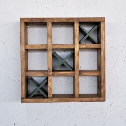  Hanah Home Dekoratív fa fali polc Wooden Raf297