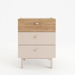  Hanah Home Éjjeliszekrény Homok Tölgy Luke - LK2-CS