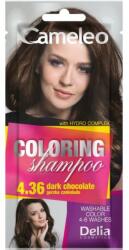 Delia Cosmetics Cameleo Șampon colorant la plic , 4.36 Dark Chocolate, 40 ml