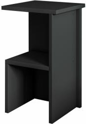  Hanah Home Nightstand Anthracite Roisin - Anthracite
