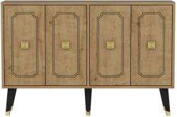  Hanah Home Console Sapphire Oak Gold Roland - Sapphire Oak, Gold