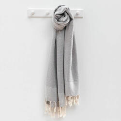  L' essential Maison Fouta (Beach Towel) Anthracite Retro - Anthracite (90 x 175)