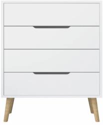  Hanah Home Komód Fehér Flóra - Fehér