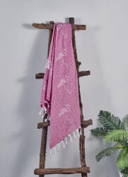  L' essential Maison Fouta strandtörölköző, fukszia flamingó - fukszia