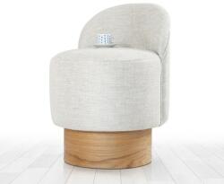  Atelier Del Sofa Pouffe Light Grey Barren Puff - Világosszürke