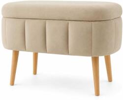  Atelier Del Sofa Pouffe Beige Mini Oslo - Beige
