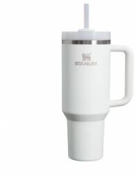STANLEY 1913 Quencher H2.0 Flowstate Drinking Bottle with Straw 1.2L - Thermo Mug Cools 11 Hours - 48 Hours Ice Cooled - Thermos Bottle BPA Free - Stainless Steel Drinking Cup - Frost - 100000144087