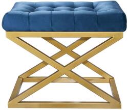  Atelier Del Sofa Puff Gold Blue Capraz - Arany, kék