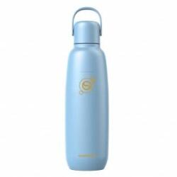 SodaStream Fizz & Go Stainless Steel Soda Bottle 0.9L Double Wall Insulated Thermos Bottle Keeps Hot & Cold for Carbonated Drinks Compatible with DUO, TERRA, ART, ENSO & More, Ice Blue - 1062416440