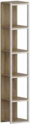  Hanah Home könyvespolc Oak White Texas - Fehér, Ud