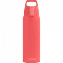SIGG - Insulated drinking bottle - Thermos bottle Shield Therm One Watermelon - carbonated drinks - leak-proof - dishwasher safe - BPA-free - 90% recycled stainless steel - pink - 0.75L - 6218.30