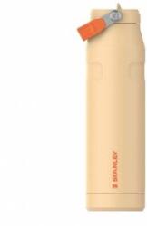 STANLEY 1913 Flip Straw Drinking Bottle with Straw 1.06L - Thermal Mug Cools for 17 Hours - Ice Cold for 4 Days - BPA Free - Leakproof - For Drink Holders - Dishwasher Safe - Orange Sherbert - 100000127150