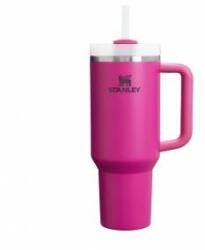 STANLEY 1913 Quencher H2.0 Flowstate Drinking Bottle with Straw 1.2L - Thermo Mug Cools 11 Hours - 48 Hours Ice Cold - Dishwasher Safe - Thermos Bottle BPA Free - Stainless Steel - Fuchsia - 100000144044