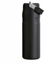 STANLEY 1913 Flip Straw drinking bottle with straw 0.7L - thermal mug cools for 10 hours - ice cold for 3 days - BPA-free - leak-proof - for cup holders - dishwasher safe - black - 10-11283-143