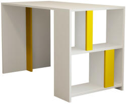  Hanah Home Tanulóasztal White Yellow Lima - Fehér, Sárga