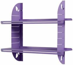  Hanah Home Dekoratív fém fali polc lila Vlnt126R4005