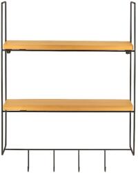  Hanah Home Fali polc arany natúr Cm-071-A