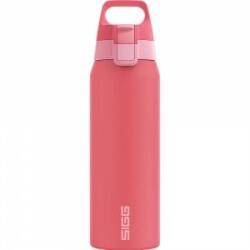 SIGG - Insulated drinking bottle - Thermos bottle Shield Therm One Multicolor Ruby - carbonated drinks - leak-proof - dishwasher safe - BPA-free - 90% recycled stainless steel - pink - 0.75L - 6228.60