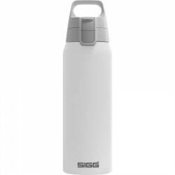 SIGG - Insulated drinking bottle - Thermos bottle Shield Therm One White carbonated drinks - Leak-proof - Dishwasher safe - BPA-free - 90% recycled stainless steel - White - 0.75L - 6053.20