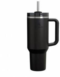 STANLEY 1913 Quencher H2.0 Flowstate Drinking Bottle with Straw 1.2L - Thermo Mug Cools 11 Hours - 48 Hours Ice Cold - Dishwasher Safe - Thermos Bottle BPA Free - Drinking Cup - Black 2.0 - 100000144325