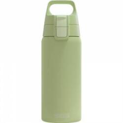 SIGG - Insulated drinking bottle - Thermos bottle Shield Therm One Eco Green - carbonated drinks - leak-proof - dishwasher safe - BPA-free - 90% recycled stainless steel - light green - 0.5L - 6022.20