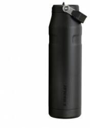 STANLEY 1913 Flip Straw Drinking Bottle with Straw 1.06L - Thermal Mug Cools for 17 Hours - Ice Cold for 4 Days - BPA Free - Leakproof - For Drink Holders - Dishwasher Safe - Black - 100000108013